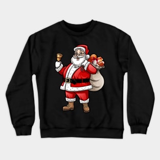 Santa Basketball Crewneck Sweatshirt